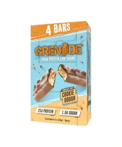 Barretta proteica al cioccolato al latte Cookie Dough 4x 60g