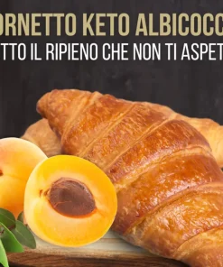 Cornetto Keto Ripieno Albicocca 42 g