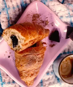 Cornetto senza lattosio ripieno Cioccolato Fondente Ketosweet 50gr