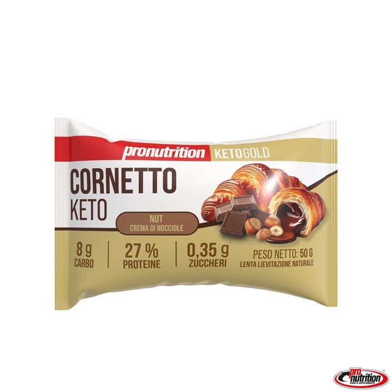 Cornetto Keto Nute Cream Nocciola 50gr – Pro Nutrition
