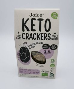 Cracker KETO biologici 60g – Semi di Chia