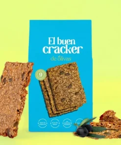 Crackers Keto alle olive biologici 60gr