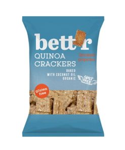Cracker di Quinoa Paprika Affumicata Senza Glutine – Biologici 100g Bett’r