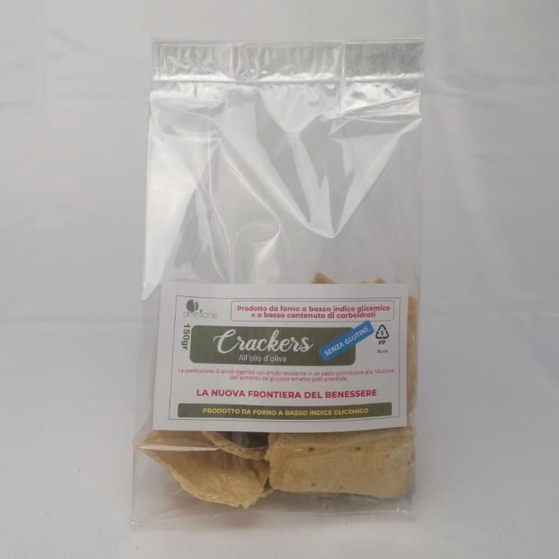Crackers keto e senza glutine 200gr