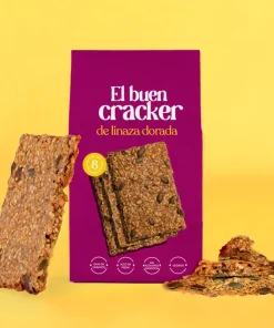 Keto Crackers ai semi di lino d’orati 60gr