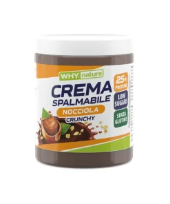 Crema Zero Spalmabile Nocciola Crunchy Why Nature 300gr