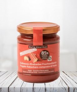 Fragole e Rabarbaro Composta di Frutta 220gr