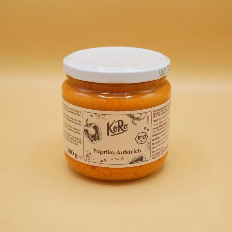 Crema al peperone piccante bio 380gr Koro