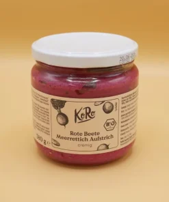 Crema alla barbabietola e rafano bio 380gr Koro