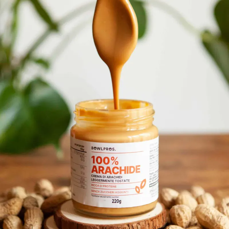 Crema 100% Arachidi – Bowlpros 220 g