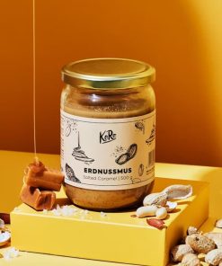 Crema di arachidi al caramello salato 500gr