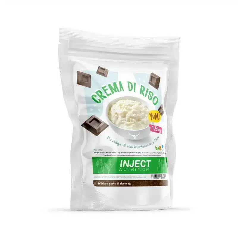 Crema Di Riso 1,5Kg al Cioccolato – Inject Nutrition