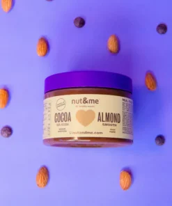 Crema di mandorle e cacao smooth 250gr Nut&Me
