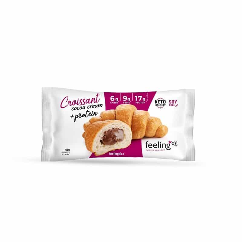 Croissant ripieno +Protein 65gr