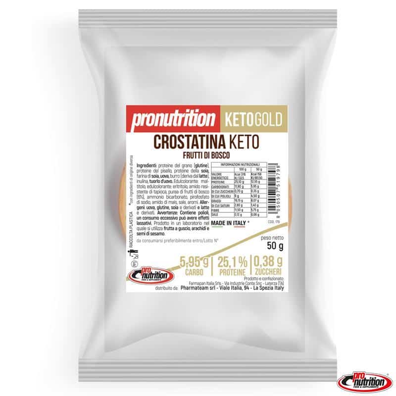 Crostatina keto ai Frutti di Bosco 50 G – Pro Nutrition