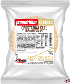Crostatina keto alla mela 50 G – Pro Nutrition