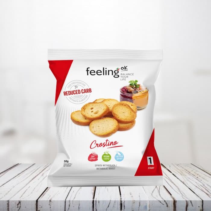 Crostino +Protein 50gr Feeling Ok