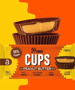 Protein Cups – Cioccolato e Burro di Arachidi – 42g Nano