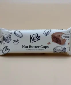 Cups con cioccolato bianco e pistacchio salato 3×13 gr