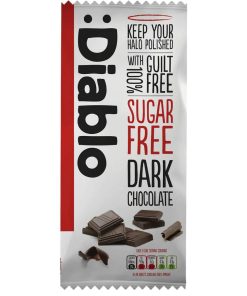 Cioccolato fondente senza zucchero 85gr Diablo
