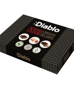 Confezione Ragalo Cioccolatini Senza Zuccheri Diablo 115gr