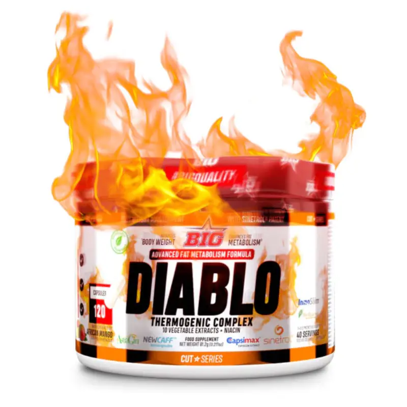 Termogenico DIABLO 120cps – Universal Mcgregor