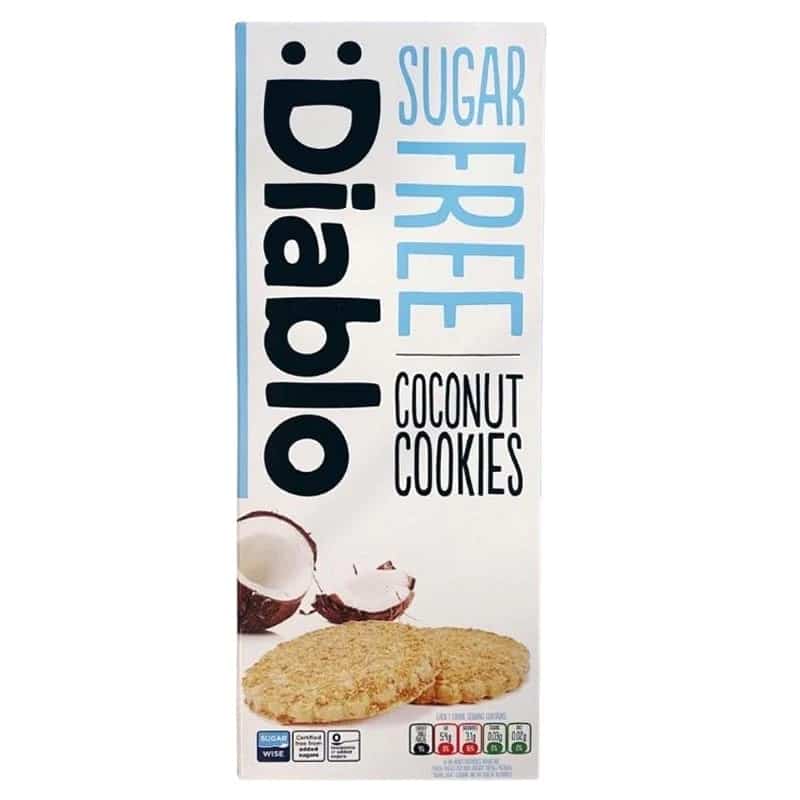 Biscotti al cocco Senza Zucchero Aggiunto 135gr Diablo - immagine 2