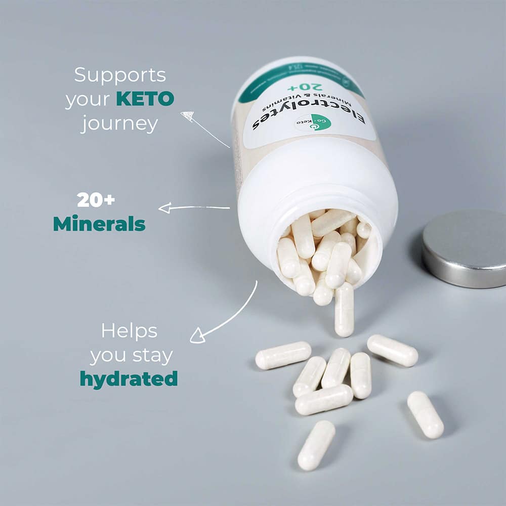 Keto Elettroliti + Minerali Vitamine 20+ Go-Keto x240 - immagine 2