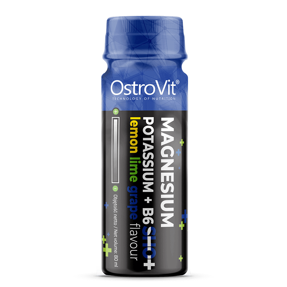 Magnesio Potassio + B6 Shot 80 ml limone lime uva