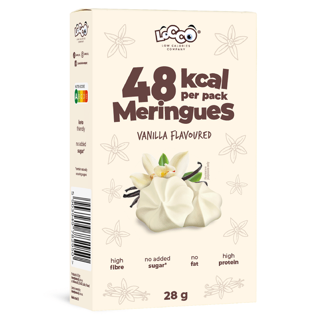 Keto Meringhe LoCCo alla Vaniglia 28gr