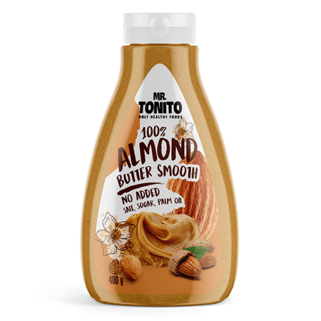 Mr. Tonito Burro Di Mandorle Liscio 400gr