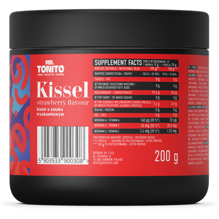 Mr. Tonito Kissel integratore keto in polvere 200gr - immagine 2