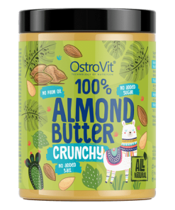 OstroVit 100% Burro di Mandorle 1Kg crunchy