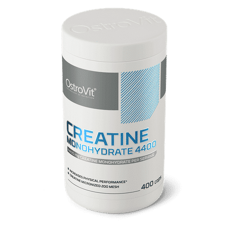 Creatina Monoidrato 4400 mg 400 capsule Ostrovit - immagine 3