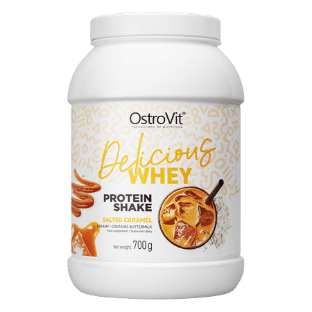 Delicious WHEY 700 g di caramello salato Ostrovit