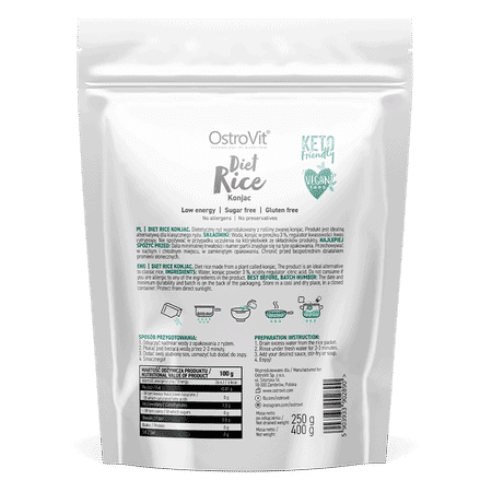 Riso Dietetico OstroVit Konjac 400gr - immagine 2