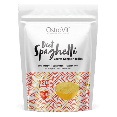 OstroVit Diet Spaghetti con Carote Konjac Noodles 400gr