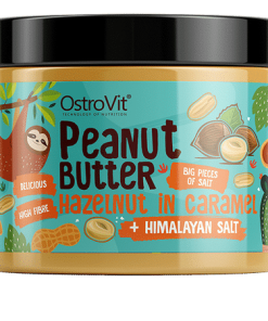 Burro di Arachidi + Nocciola al Caramello + Sale dell’Himalaya 500g croccante