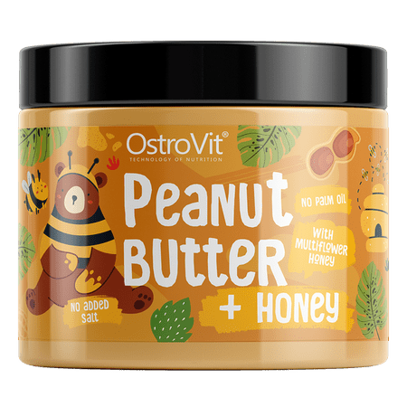 OstroVit Burro di Arachidi e Miele 500gr