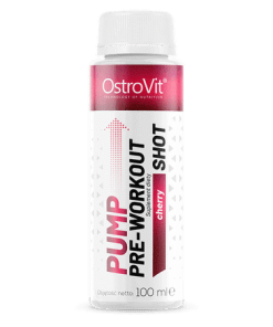 Pump Pre-Workout Shot senza beta-alanina 100 ml ciliegia