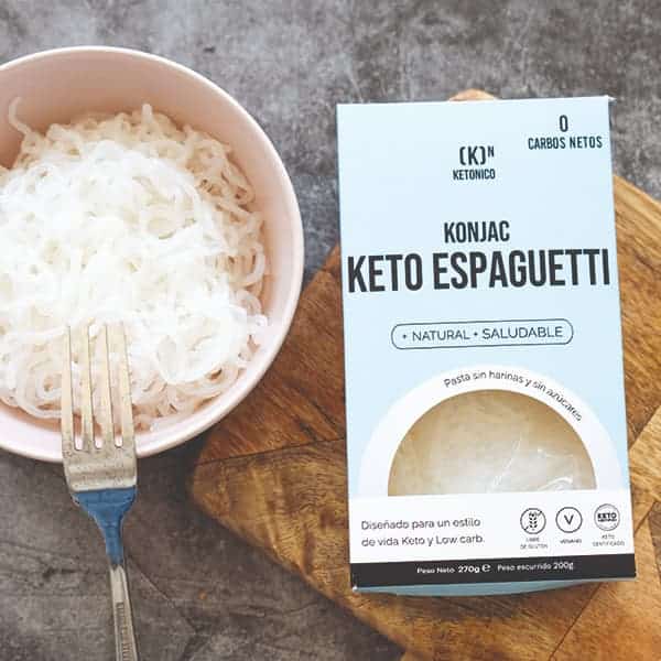Konjac Spaghetti Biologici – Ketonico 2x100gr