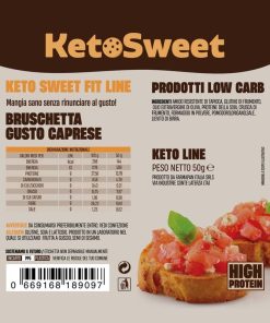 Bruschetta Caprese Ketosweet 50gr