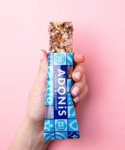 Barretta Keto Vegana Alle Mandorle, Cocco E Acai – Adonis 35gr