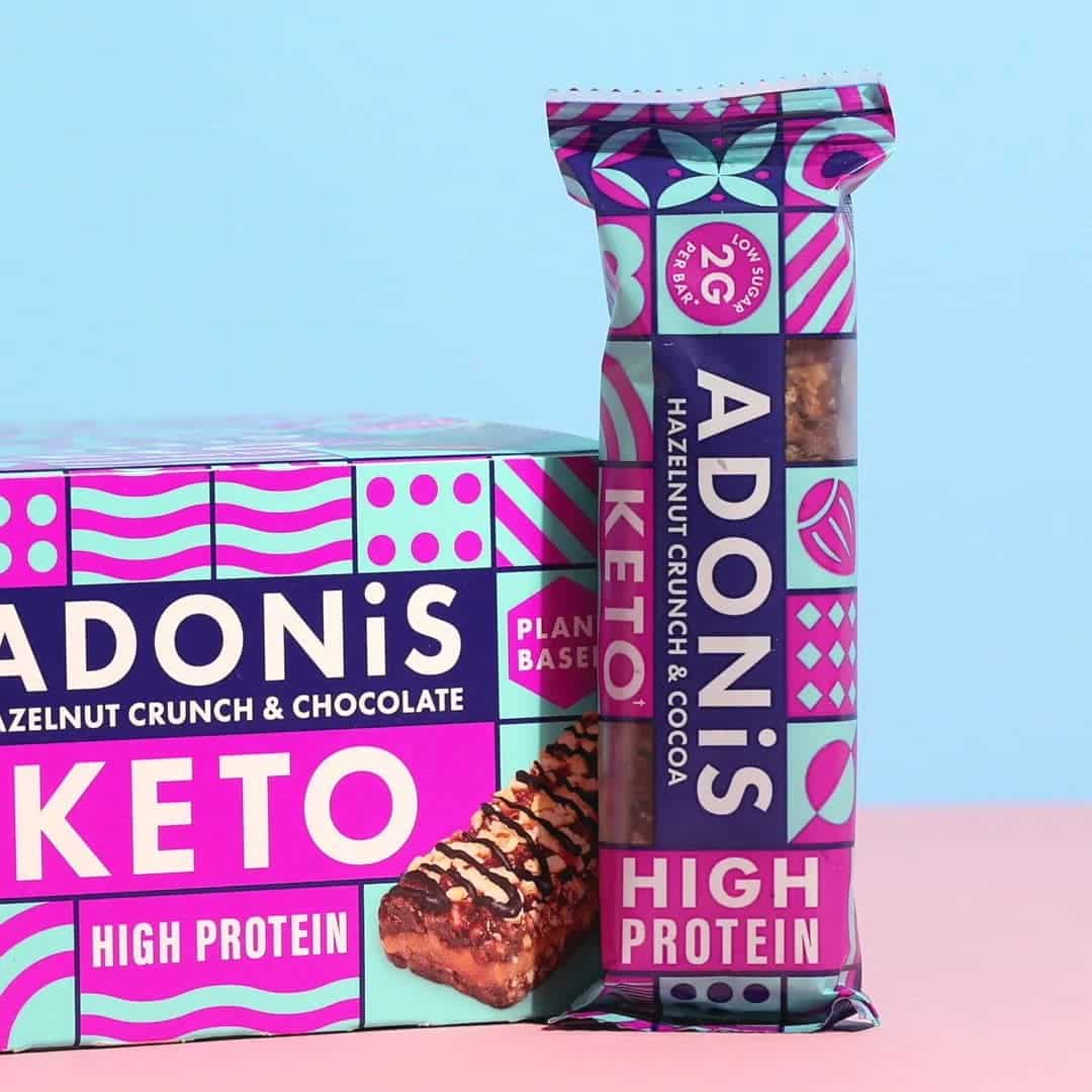 Barretta Keto Proteica Nocciola E Cacao – Adonis 45gr