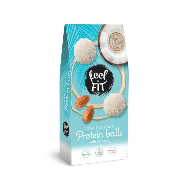 Feel Fit Palline proteiche cocco e mandorle 63gr
