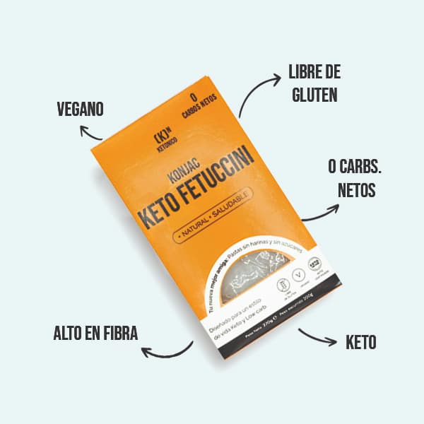 Konjac Fettuccine Biologiche – Ketonico 2x100gr - immagine 4