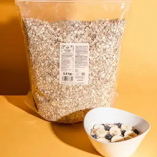 Fiocchi integrali ai 4 cereali bio – 2,5 kg