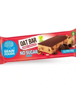 Flapjack al Doppio Cioccolato Senza Glutine 70gr – Brain Foods