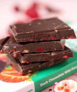 Cioccolato fondente Keto ai frutti di bosco 125gr