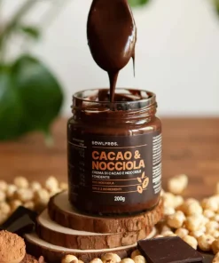 Crema Extra Fondente Cacao e Nocciole 200gr Bowlpros